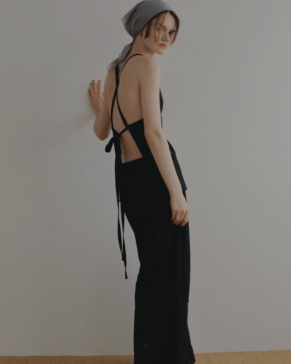 カットワーク レースパンツ (ブラック) Cutwork Lace Pants (Black) / 27SS