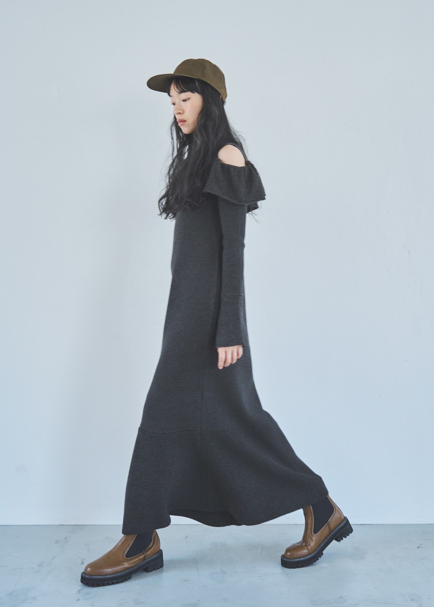 【MAISON Birth × WILLFULLY】LIMONTA 6P CAP / リモンタキャップ (カーキ) / 25AW /