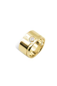 CRESCENT SUN RING / クレセント サン リング STERLING SILVER 925 (ゴールドベルメイユ)