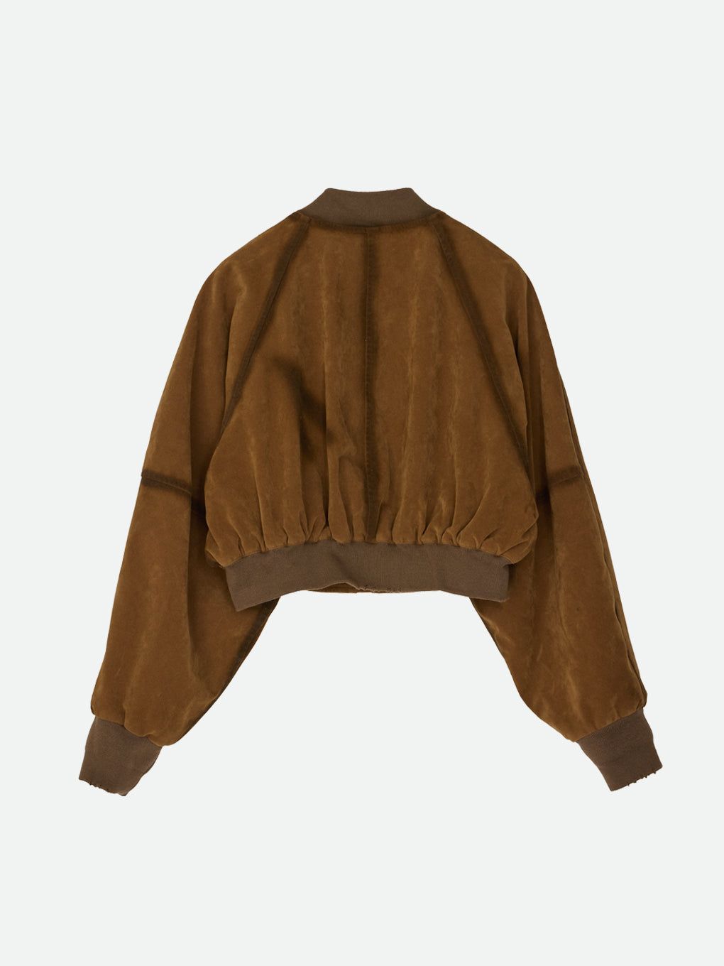 FAKE AGING SUEDE LIKE BLOUSON / フェイクエイジング スエードライクブルゾン (キャメル)