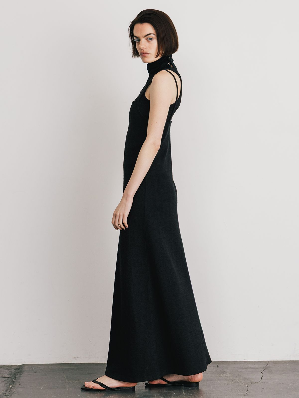 CREDONA - 【25SS】SLAB RIB TANK SET DRESS / スラブリブ