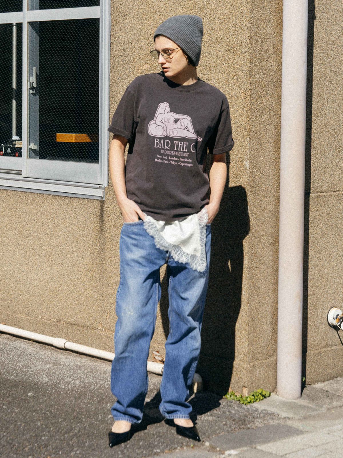 PARMANENT TEE (BAR THE C) / パーマネント Tシャツ (BAR THE C) / 26SS
