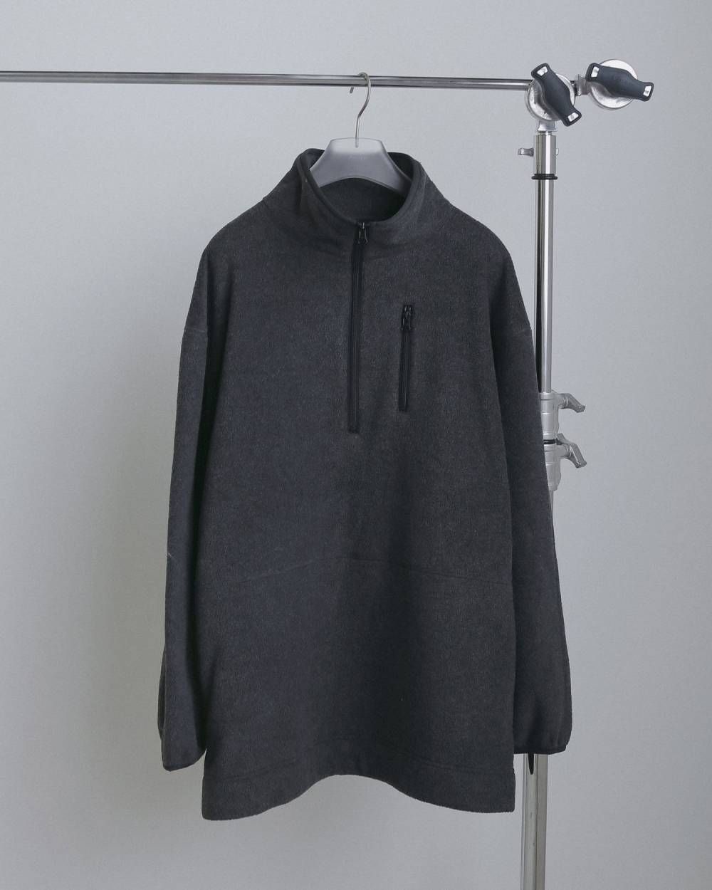 フリース 2ウェイ ワンピース (チャコールグレー) Fleece 2way Onepiece (Cgray) /  26AW