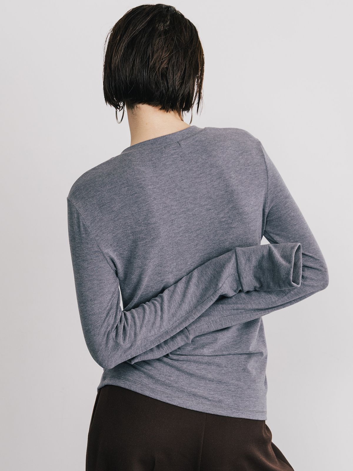 【25SS】SMOOTHY CARDIGAN / スムージーカーディガン (グレー)