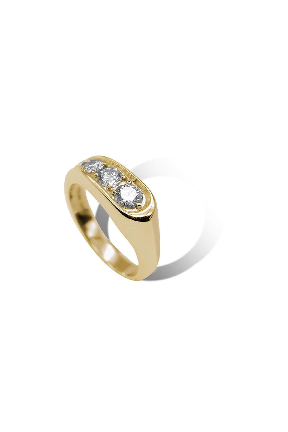 GLACIEA RING / グラシア リング K10/K18 (イエローゴールド)