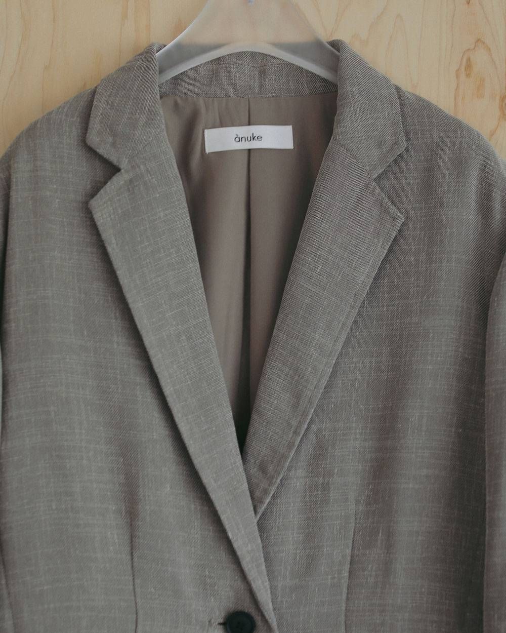 ツイードメッシュ ジャケット (グレージュ) Tweed Mesh Jacket (Graige) / 27SS