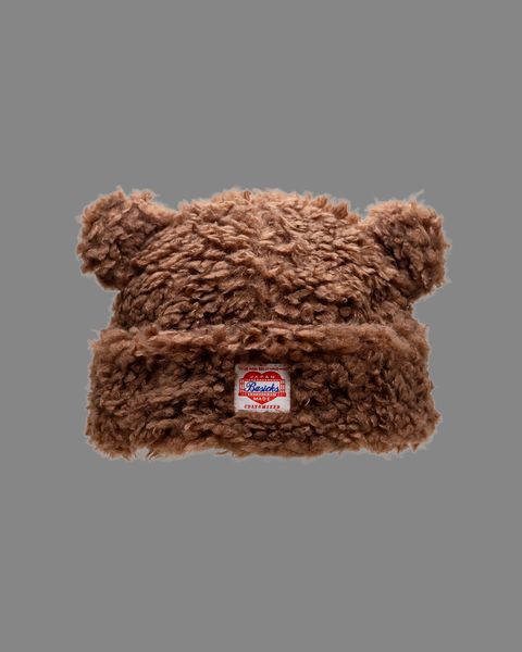 【25AW】Bear Beanie / ベアビーニー (ダークブラウン)