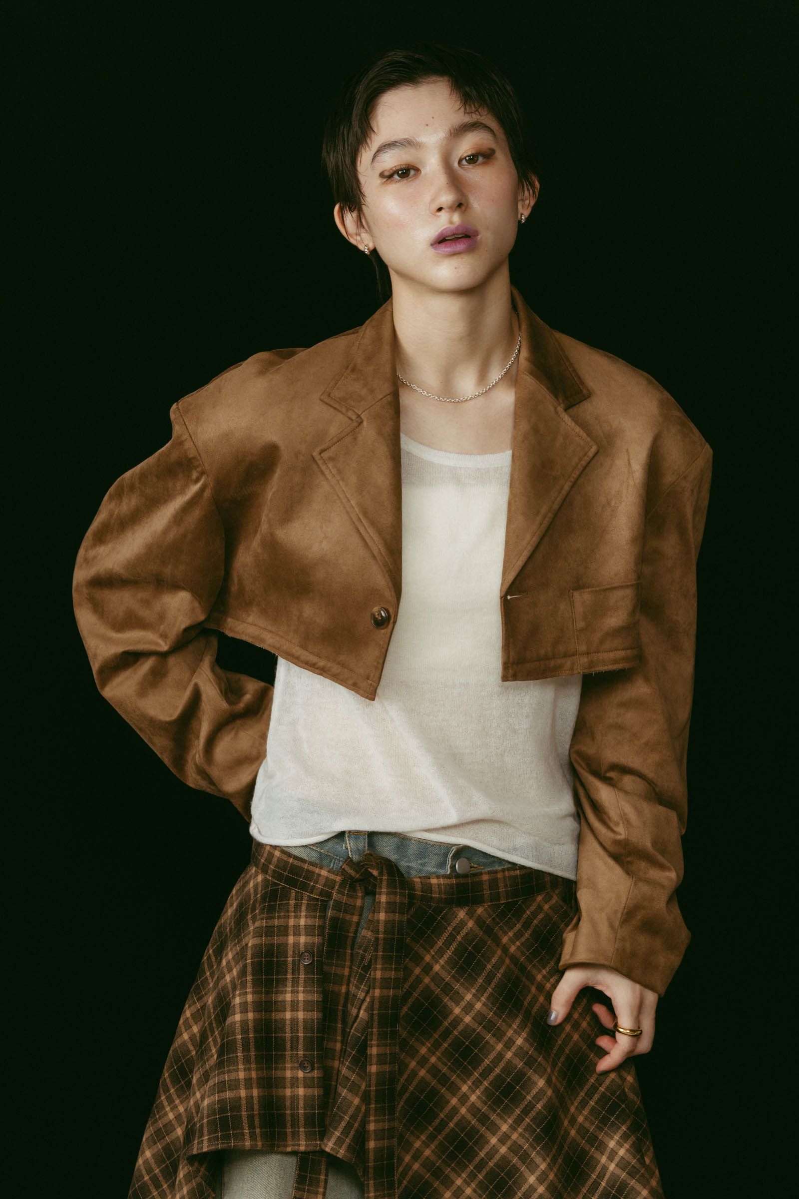 custom dad jacket / カスタムダッドジャケット (キャメル) / 25AW