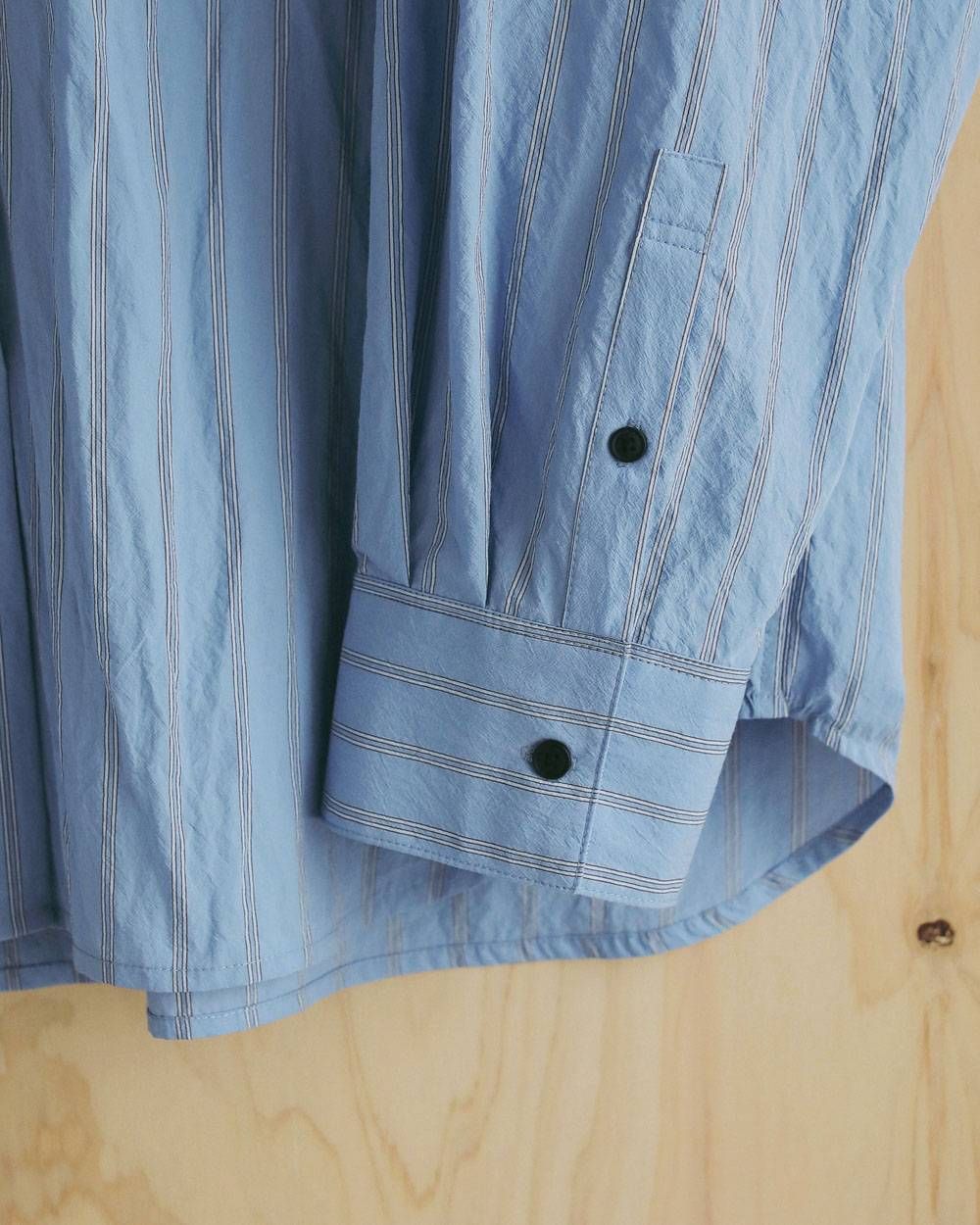 ドライストライプシャツ (アイスブルー) Dry Stripe Shirts (Iceblue) / 27SS