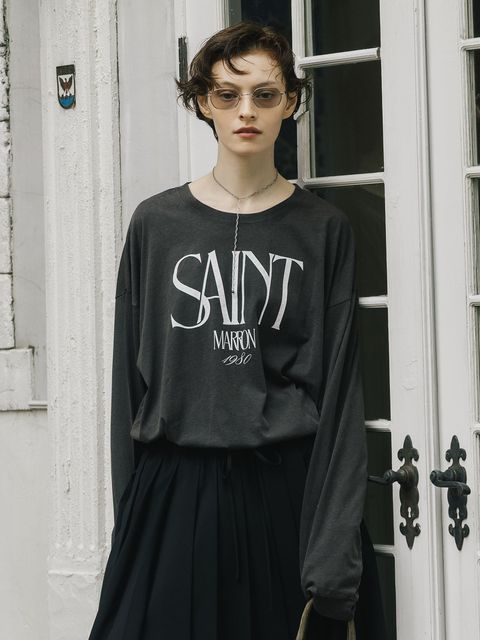 パーマネント ロングスリーブ Tシャツ (SAINT MARRON) PARMANENT L/S TEE /  26AW