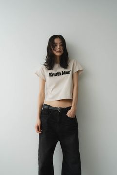 vintage mini T shirt / ヴィンテージミニTシャツ (ライトベージュ)