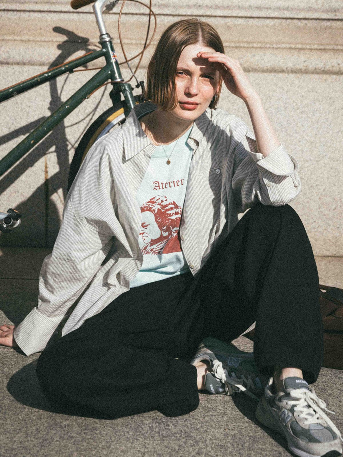 【25SS】PARMANENT TEE / パーマネント Tシャツ (ライトブルー)