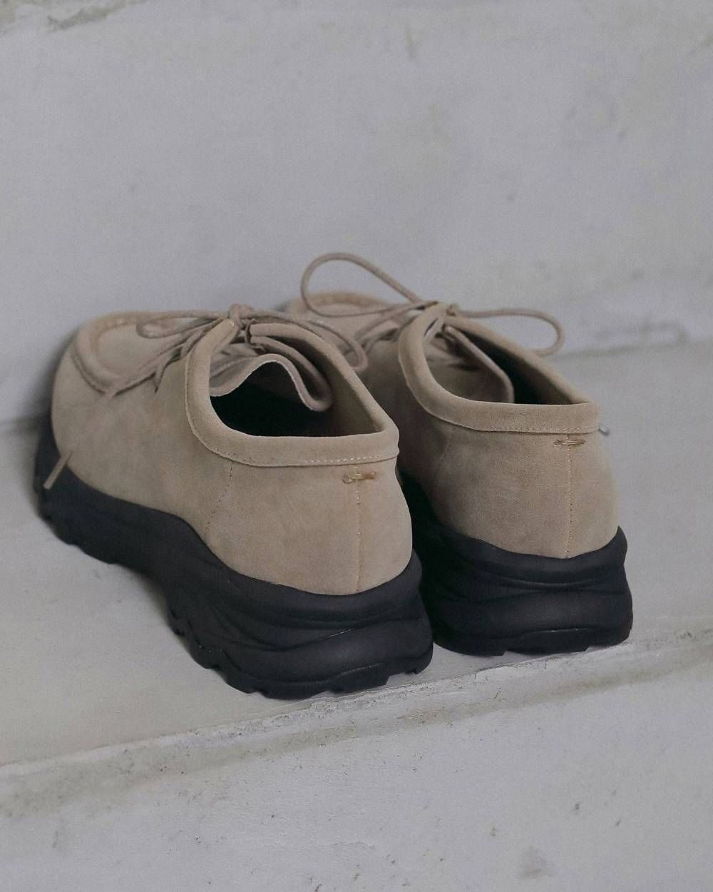 エコスエードモカシン (ベージュ) Eco Suede Moccasin (Beige) / 26AW 【6月29日まで期間限定予約】