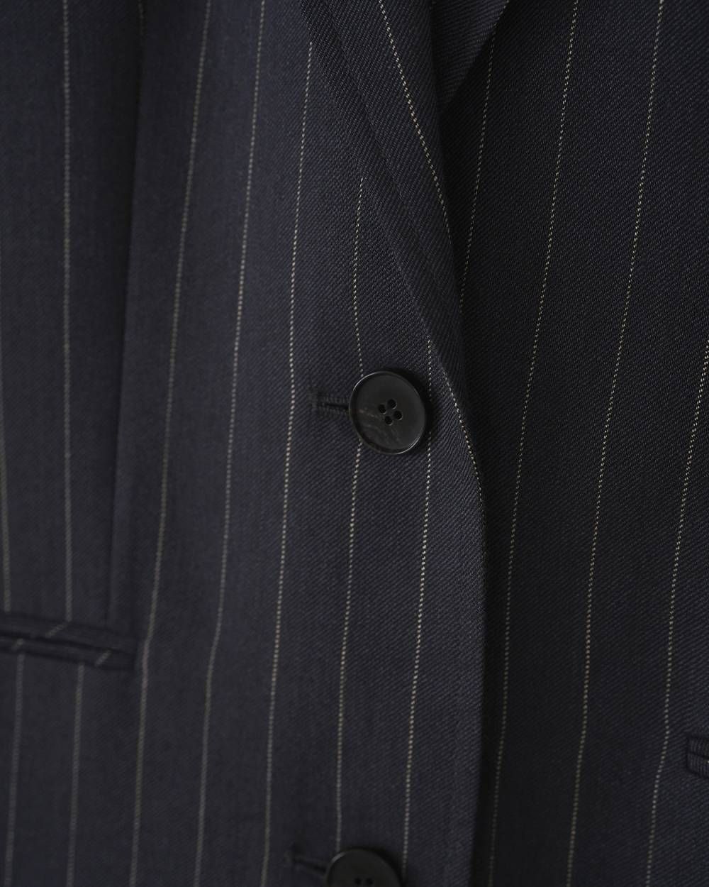 オーバーリネンジャケット (ネイビー) Over Linen Jacket (Navy) /  26SS