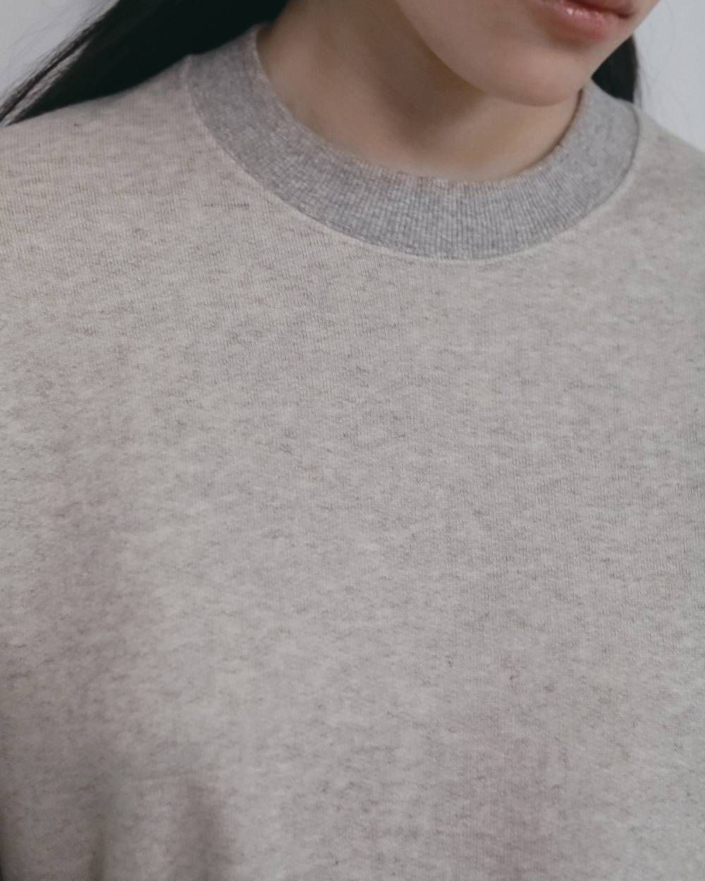 ソフトスウェットトップス (グレー) Soft Sweat Tops (Gray) / 26AW 【6月29日まで期間限定予約】