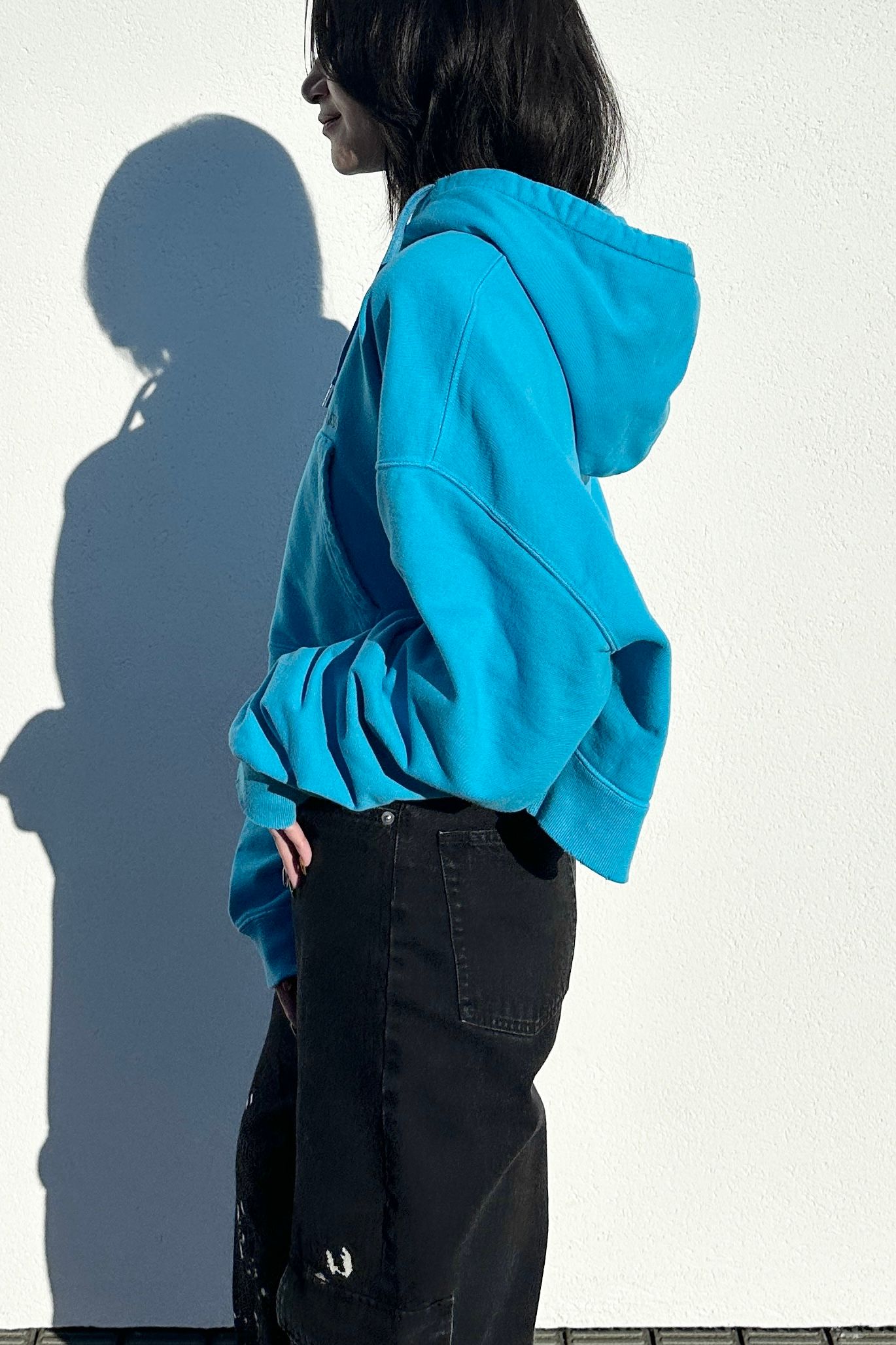 NOUNLESS ナウンレス　SHORT HOODIE TOPS スウェット NOUNLESS ナウンレスSHORT HOODIE TOPS スウェット