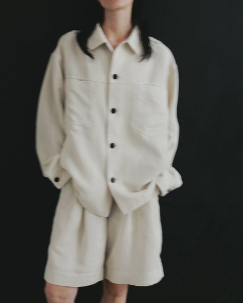 ワークポケットシャツ (アイボリー) Work Pocket Shirts (Ivory) / 26SS