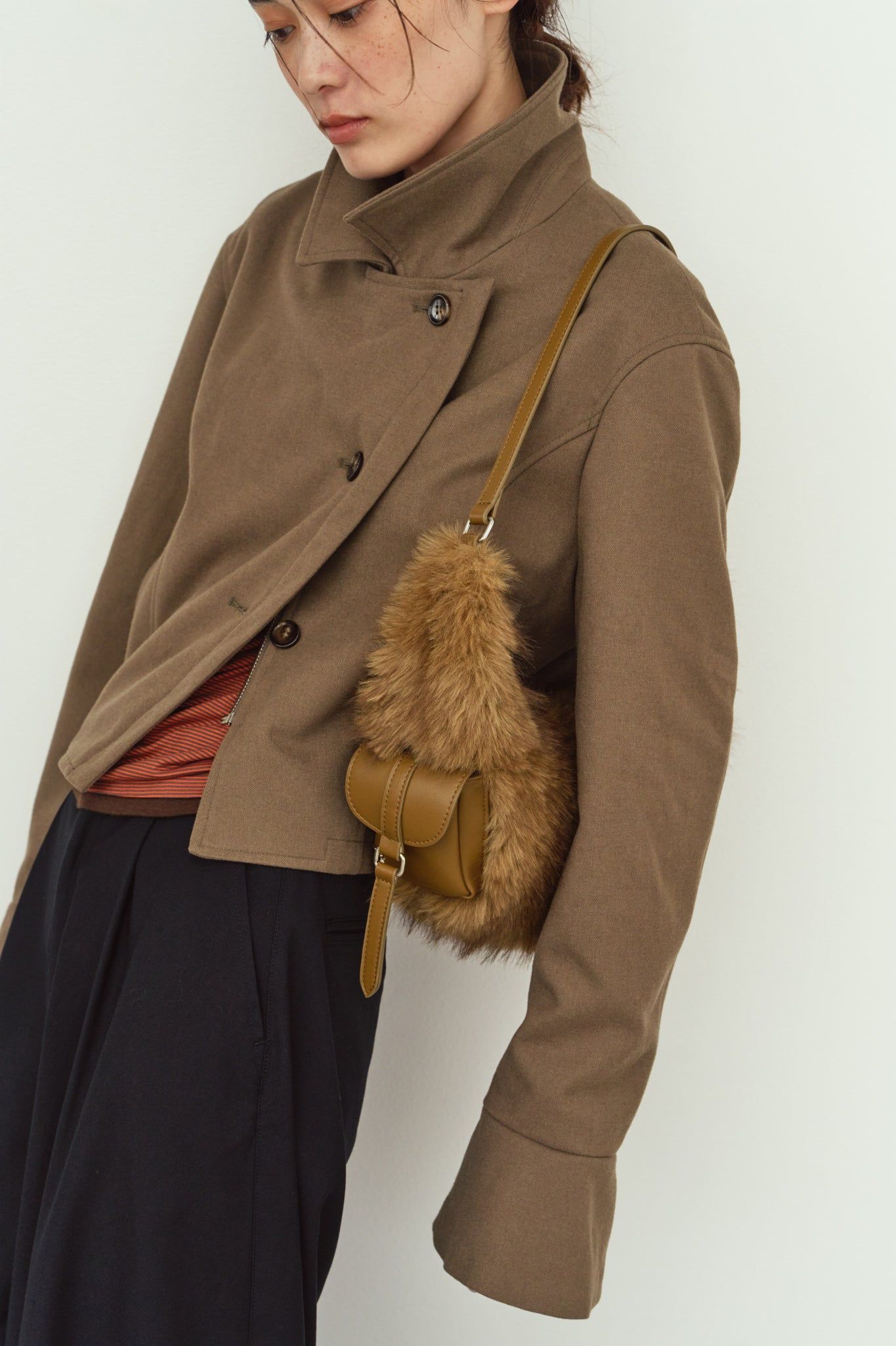 ファーバッグ (キャメル) fur bag (Camel) / 26AW