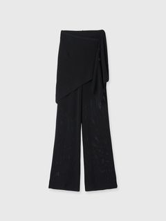 【25SS】ACETATE KNIT PANTS / アセテート ニットパンツ (ブラック)
