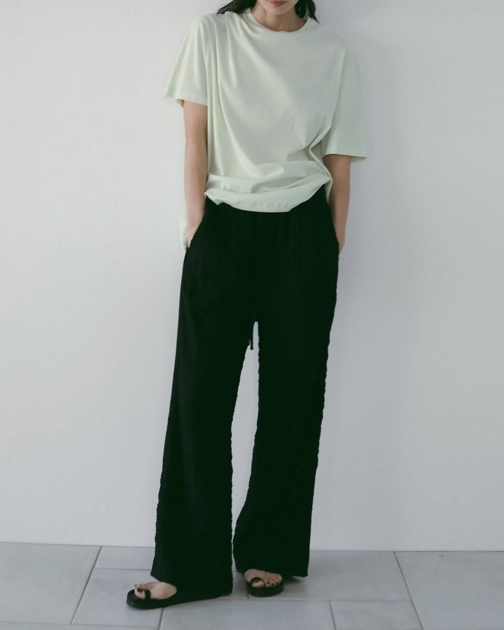 シアーオーバーTシャツ (ライトグリーン) Sheer Over T-Shirts (Light green) / 26SS