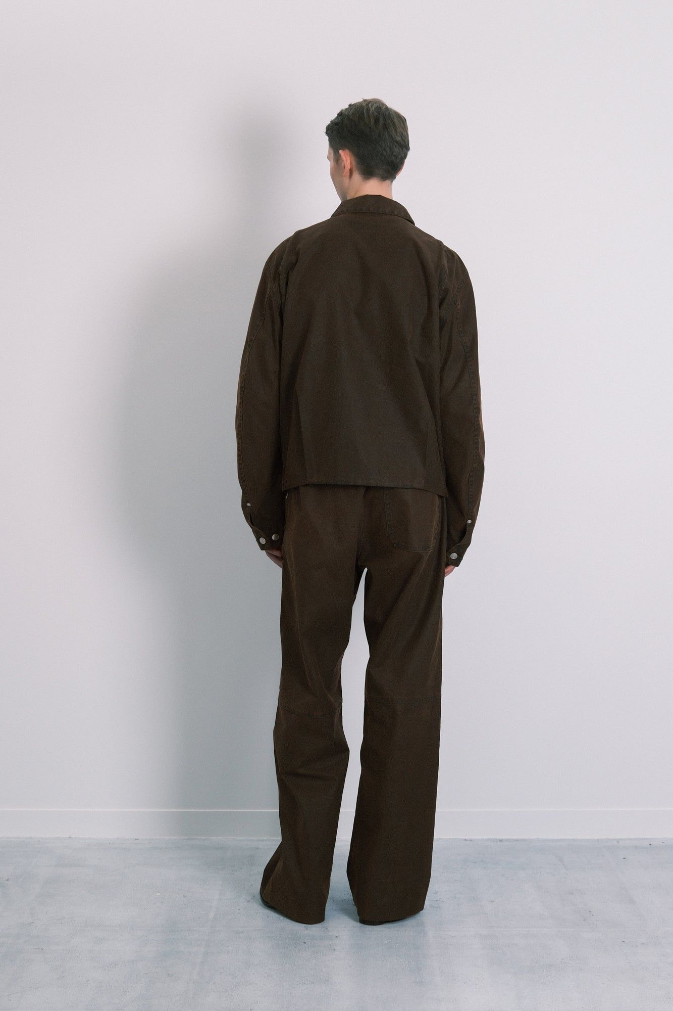 ユーティリティ ジーンジャケット (ブラウンキャンバス) UTILITY JEAN JACKET (Brown canvas) /デニムジャケット / Gジャン / メンズ / ユニセックス