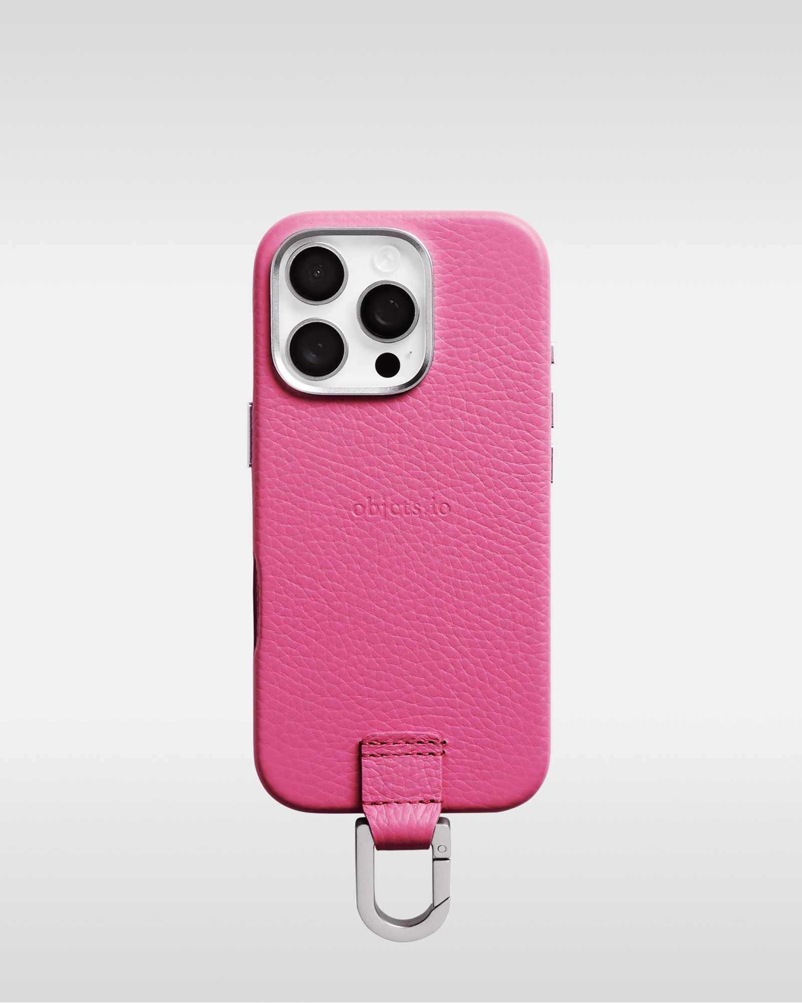 objcts.io ケータイケース　パスケース新品 leatherstrap_iPhonecase-