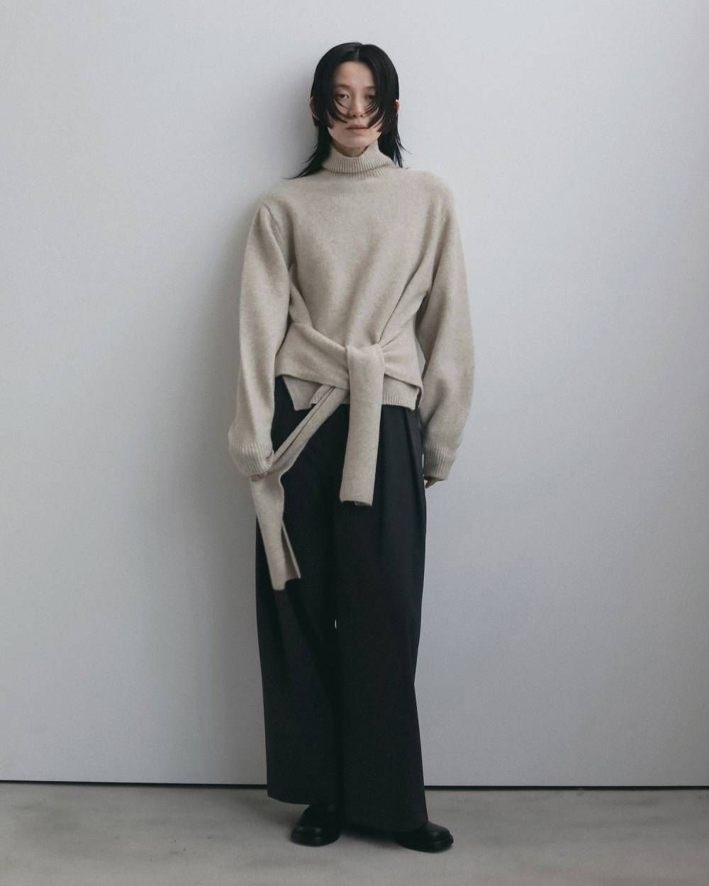 レイヤードソフトニット (ベージュ) Layered Soft Knit (Beige) / 26AW 【6月29日まで期間限定予約】