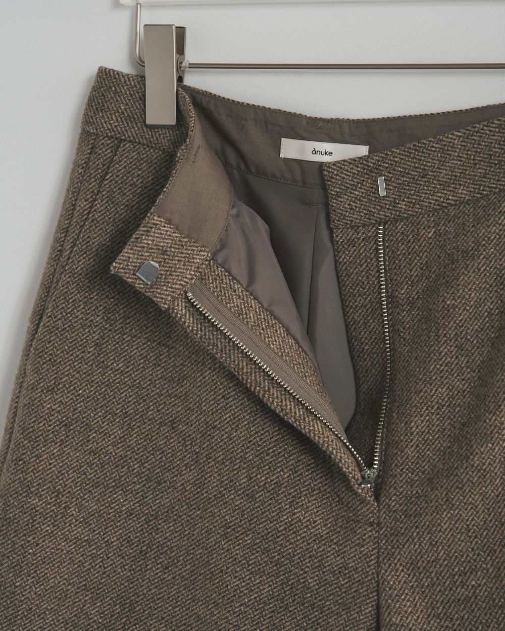 【25AW】Herringbone Short Pants / ヘリンボーン ショートパンツ (ベージュ)