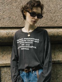 パーマネント ロングスリーブ Tシャツ (STRENGTH) PARMANENT L/S TEE /  26AW
