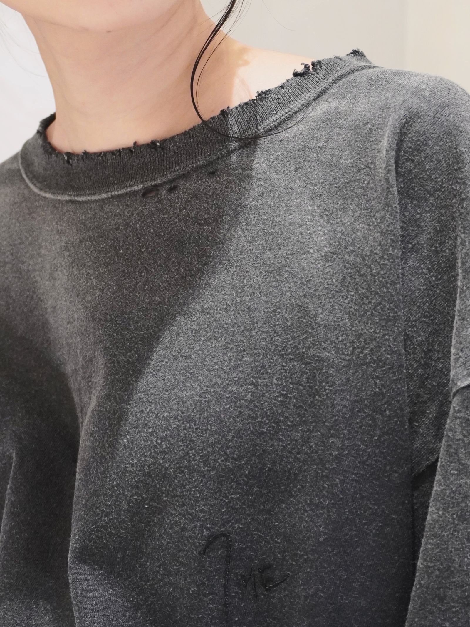 THE JEAN PIERRE - Signature Pigmentdye Grunge Destroy SS TEE