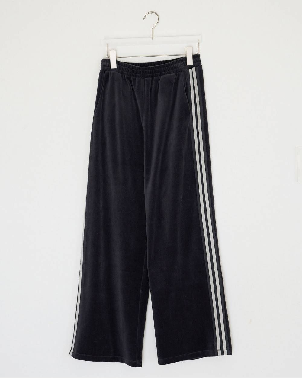 ベロアトラックパンツ (チャコールグレー) Velour Track Pants (Charcoal gray) /  26AW