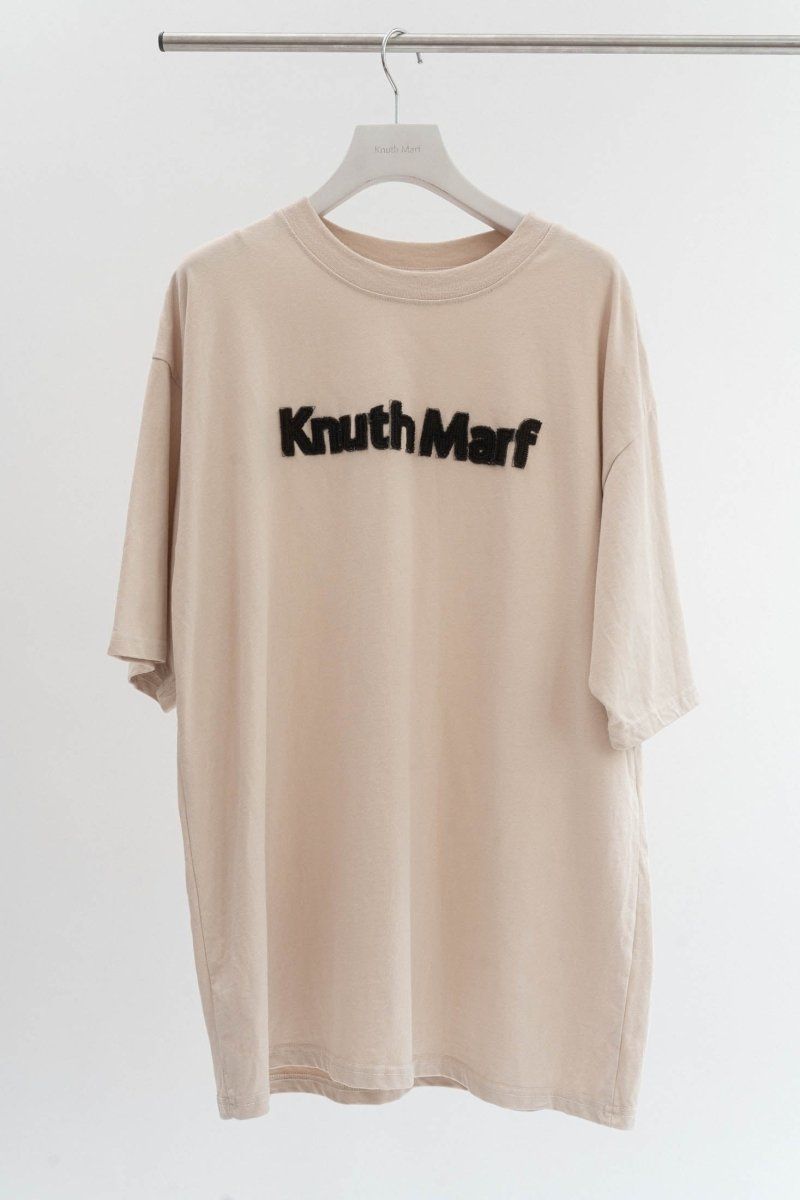Knuth MarfクロップドTシャツ ベージュ 半袖 Knuth Marf tシャツ 「ZOZO限定」vintage mini T shirit