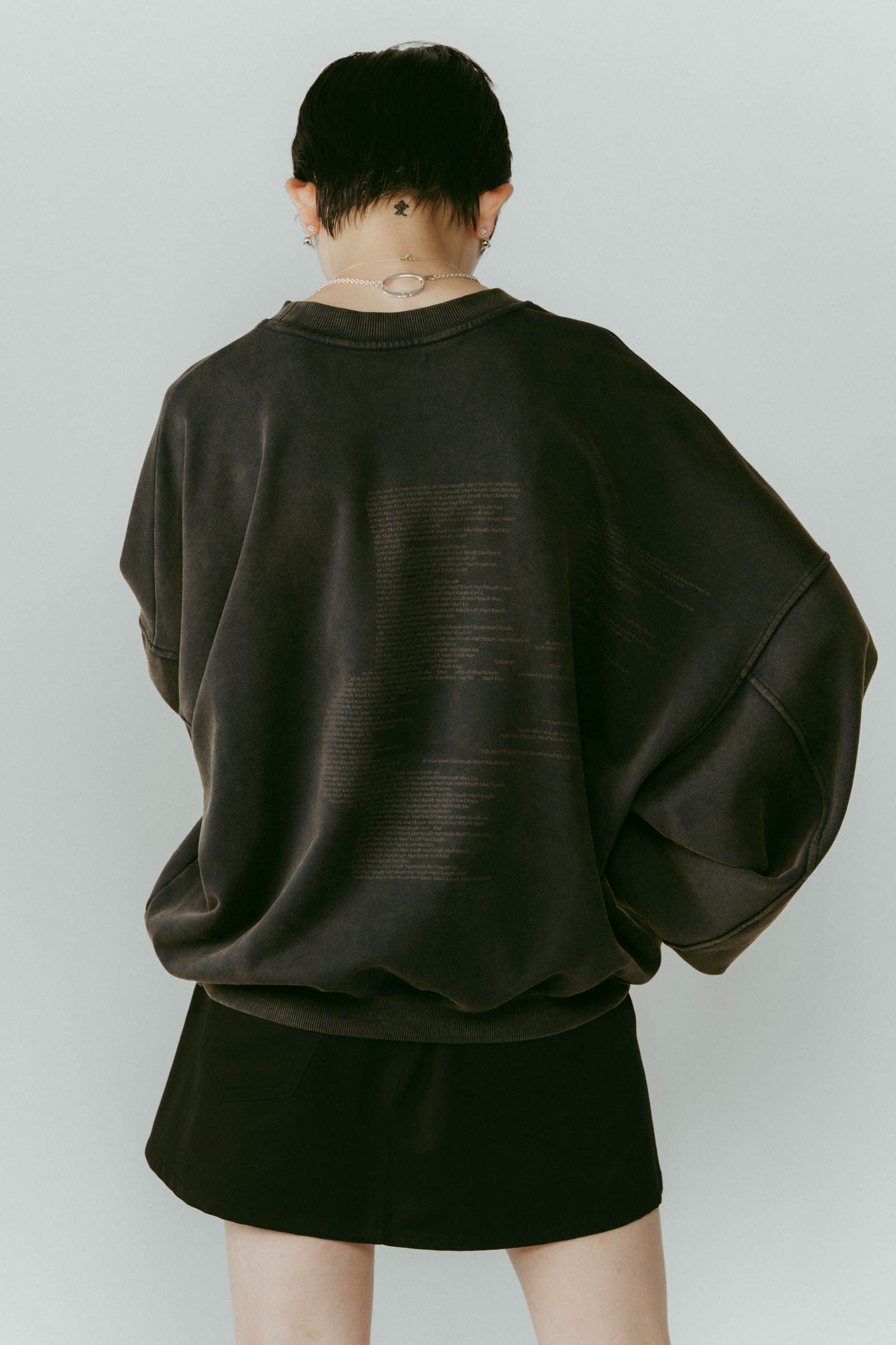 Kerror design sweat(unisex) / Kエラーデザイン スウェット (ネイビー) / 25AW