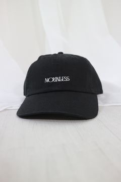 NOUNLESS LOGO CAP / ナウンレスロゴキャップ (ノワール)