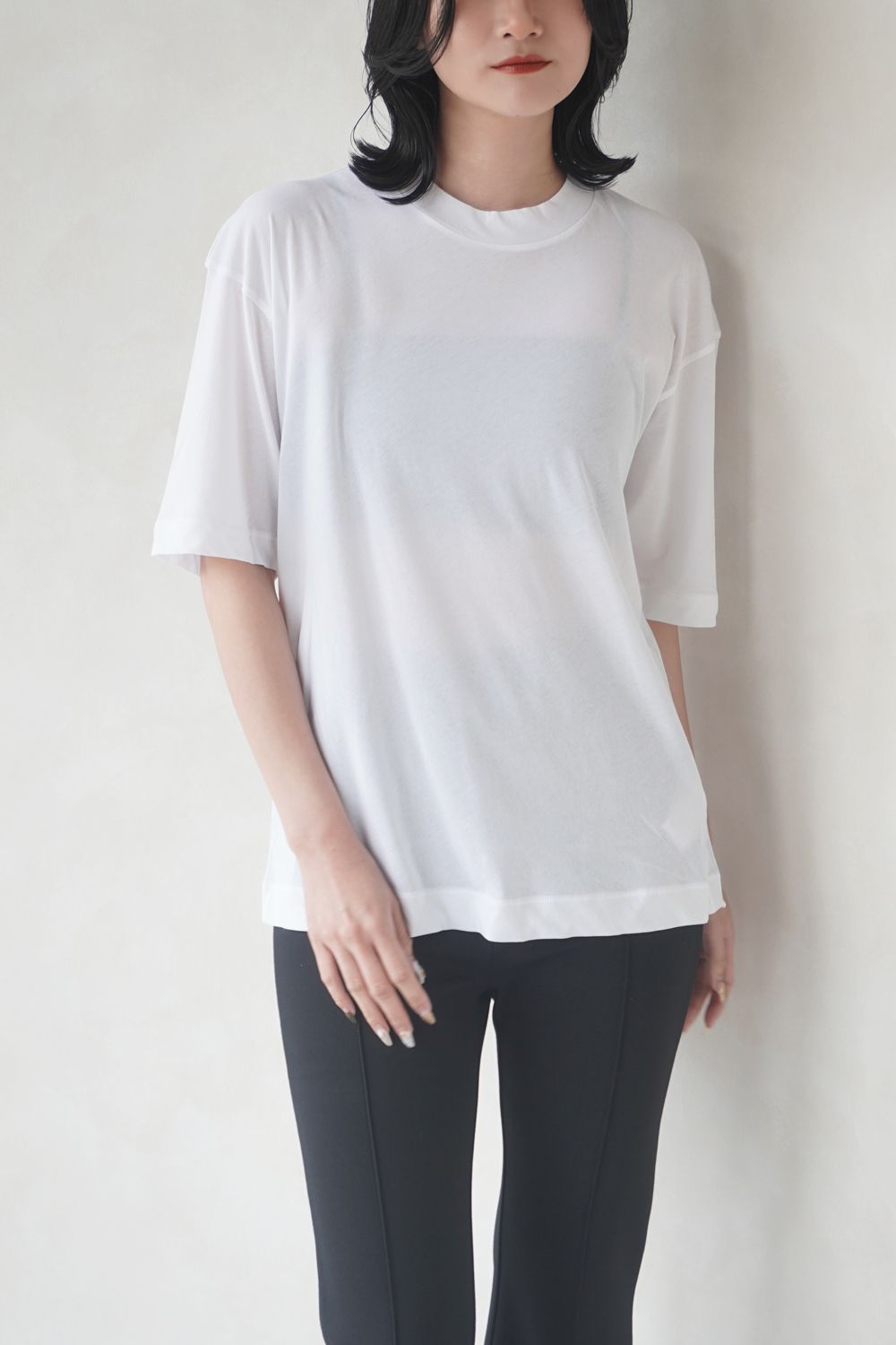SHEF BASIC T-SHIRT / ベーシックTシャツ (ホワイト)
