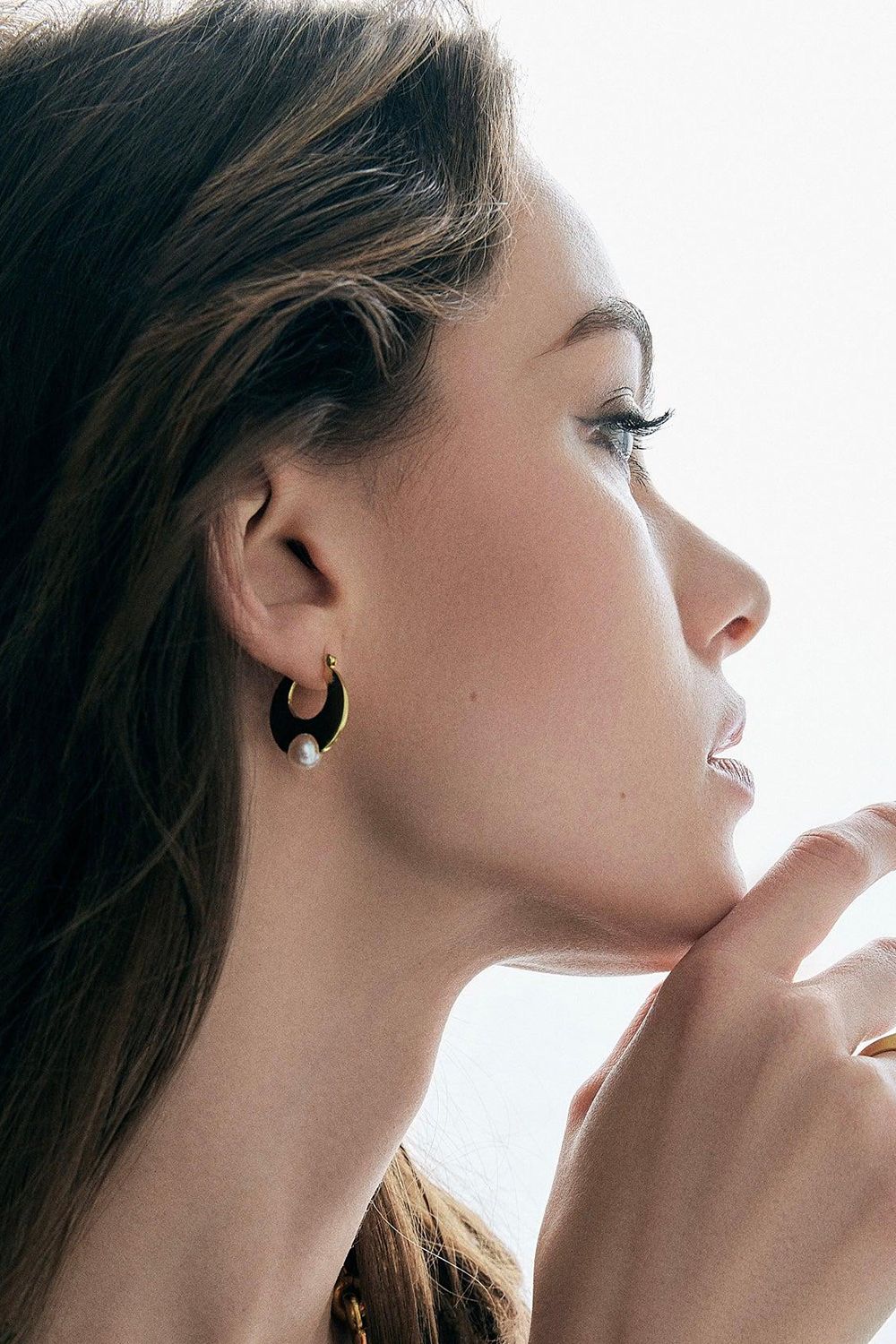 LUNATUM PEARL PIERCE / ルナタム パール ピアス STERLING SILVER 925 (ゴールドベルメイユ)