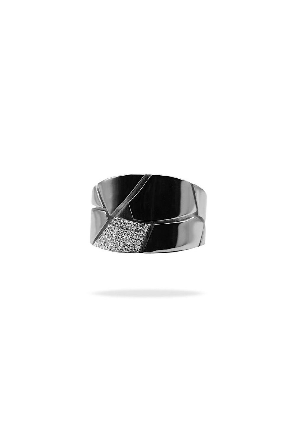 DROUGHT MOISSANITE RING / ドロウト モアサナイト リング STERLING SILVER 925 (シルバー)