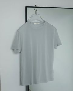 Sheer Slub T-shirts / シアースラブ Tシャツ (アイスブルー)