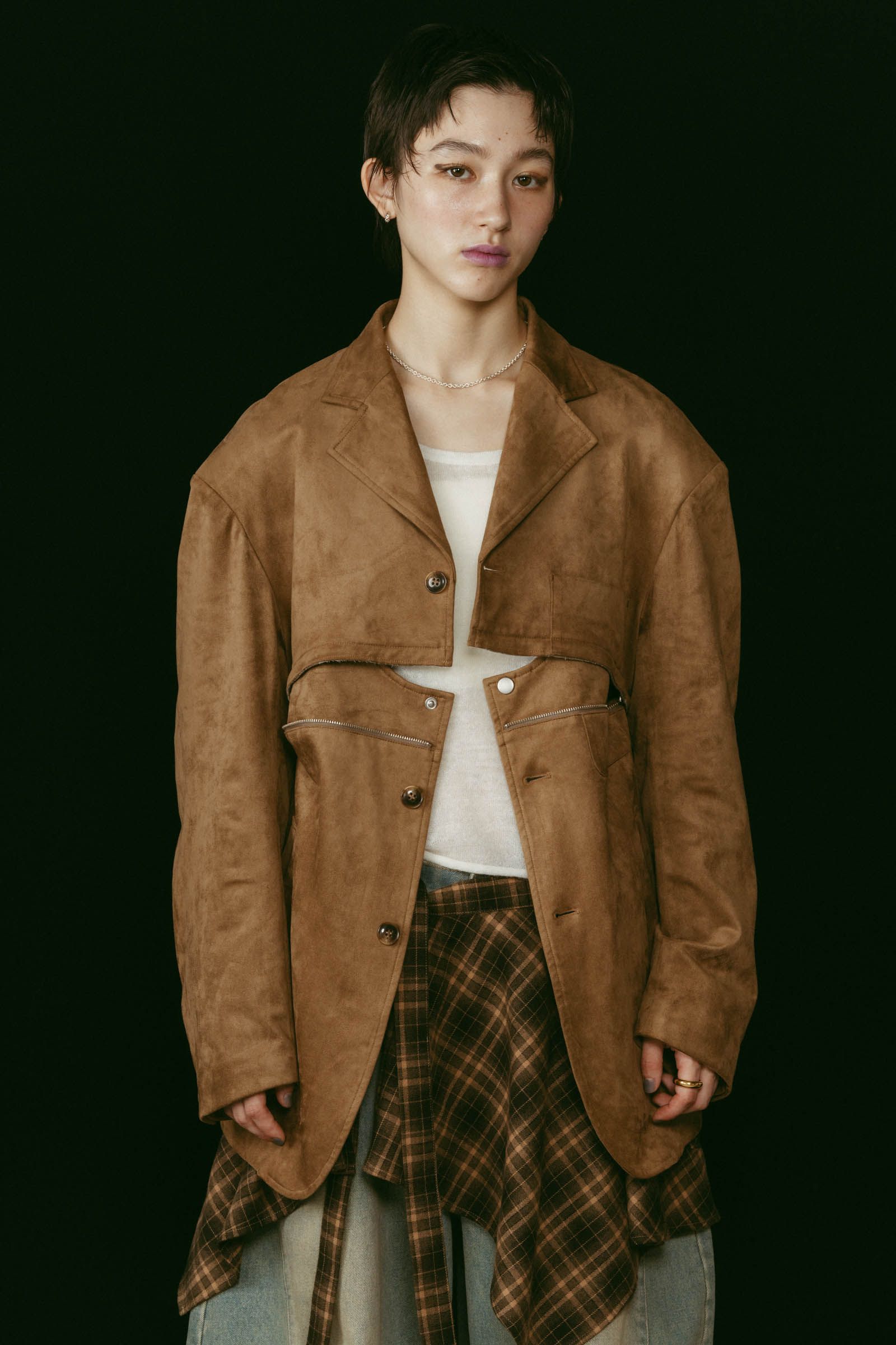 custom dad jacket / カスタムダッドジャケット (キャメル) / 25AW