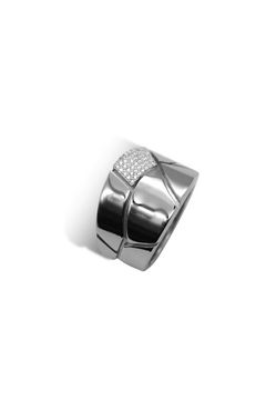 DROUGHT MOISSANITE RING / ドロウト モアサナイト リング STERLING SILVER 925 (シルバー)