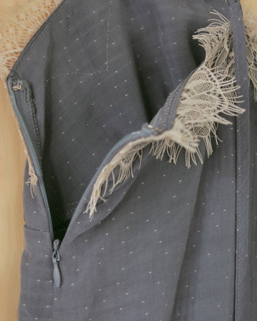 ドットジャガード コンビネーション (アイスブルー) Dot Jacquard Combinaison (Iceblue) / 27SS