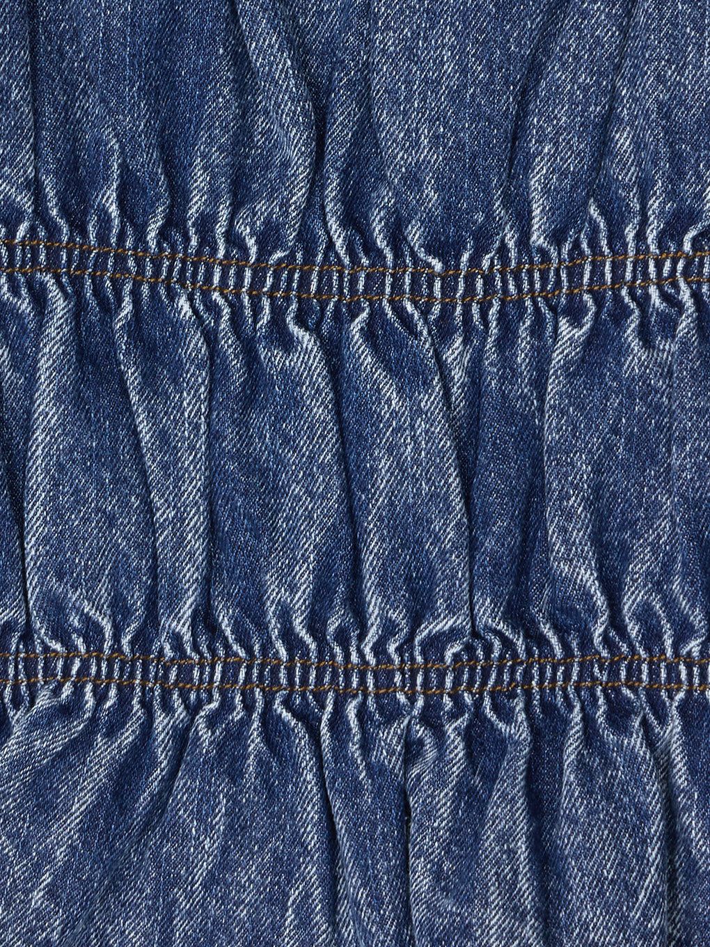 ナウンレス　デニムトップス TIERED AGING LIKE DENIM TOPS – NOUNLESS