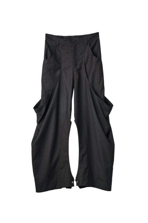 high-boot detail pants(unisex) / ハイブート ディテール パンツ (Black) / 26SS