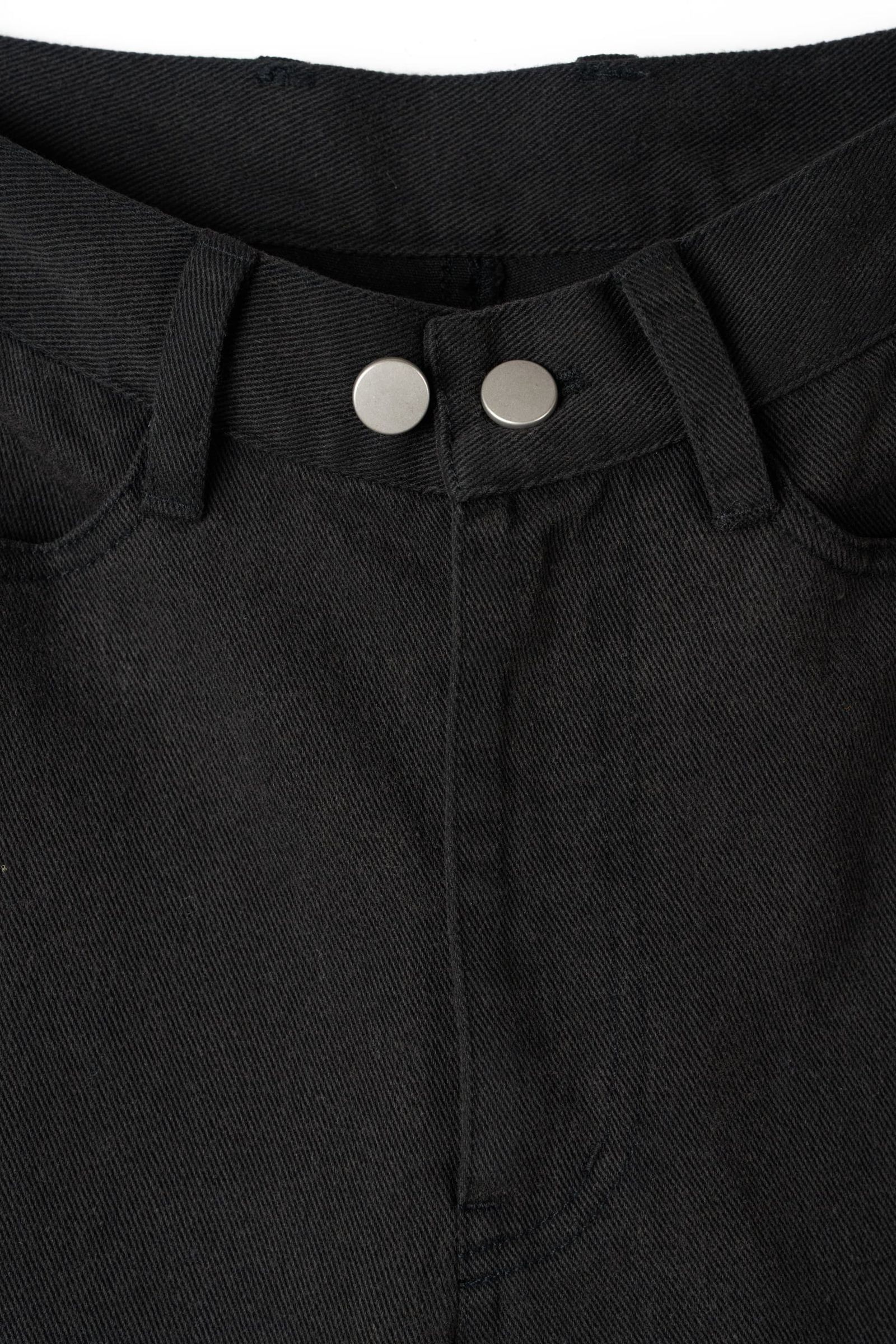 カーブ ユーティリティデニムパンツ (ブラック) curve utility denim pants(Black) (Blue) / 26AW