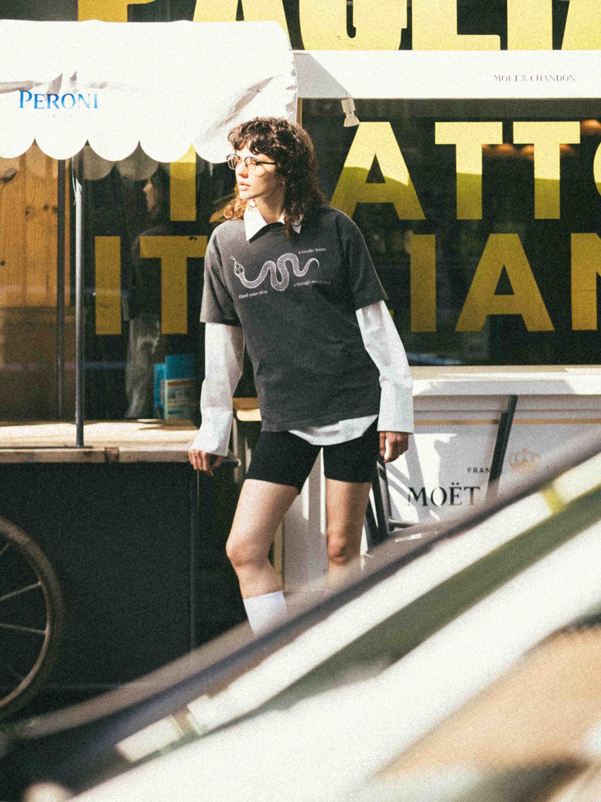 【25SS】PARMANENT TEE / パーマネント Tシャツ (グレー)