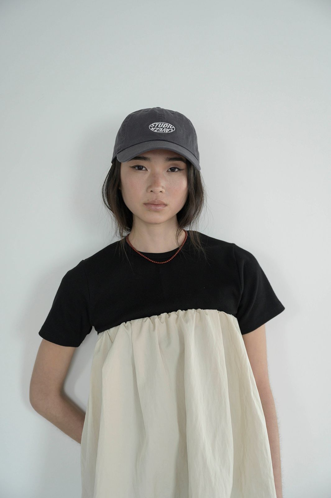 【新品未使用】STUDIO CAVEZA サークルロゴキャップ CAVEZA ROSSO - STUDIO CAVEZA サークルロゴキャップ (ブラック