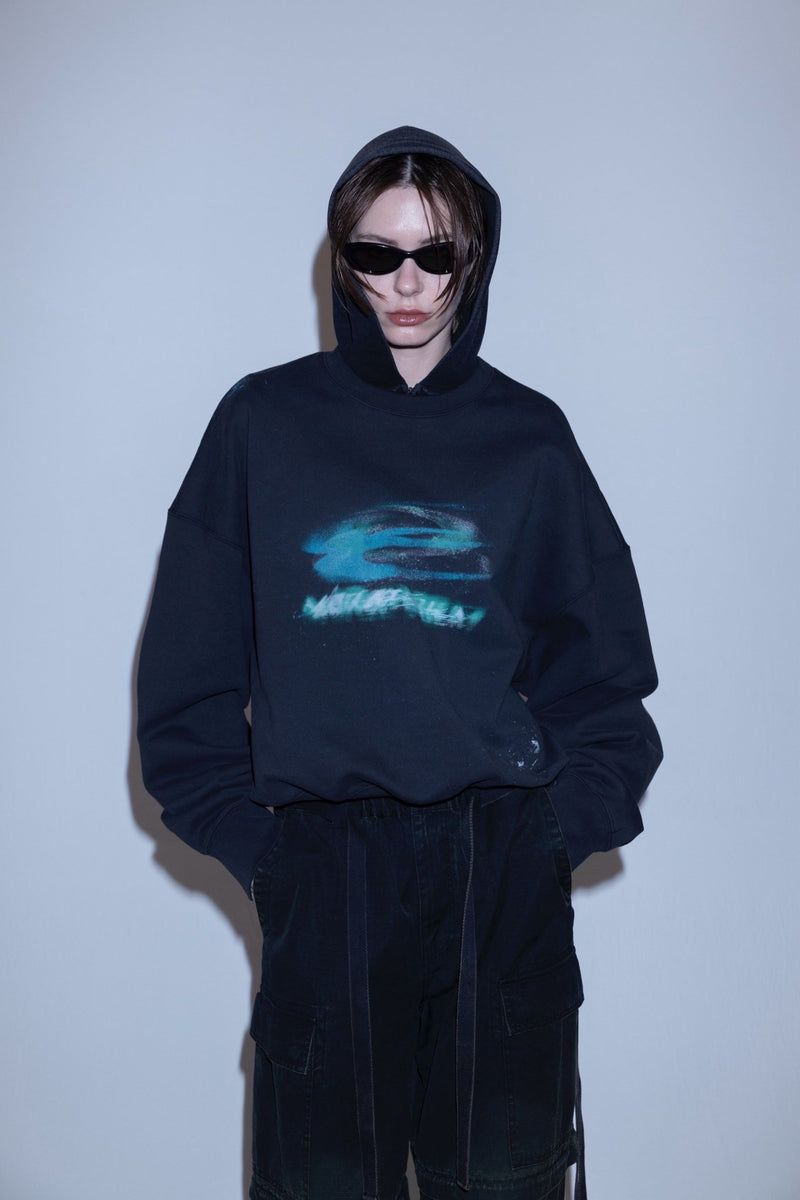 グラフィック スウェット (チャコール) Graphic sweat (Charcoal)