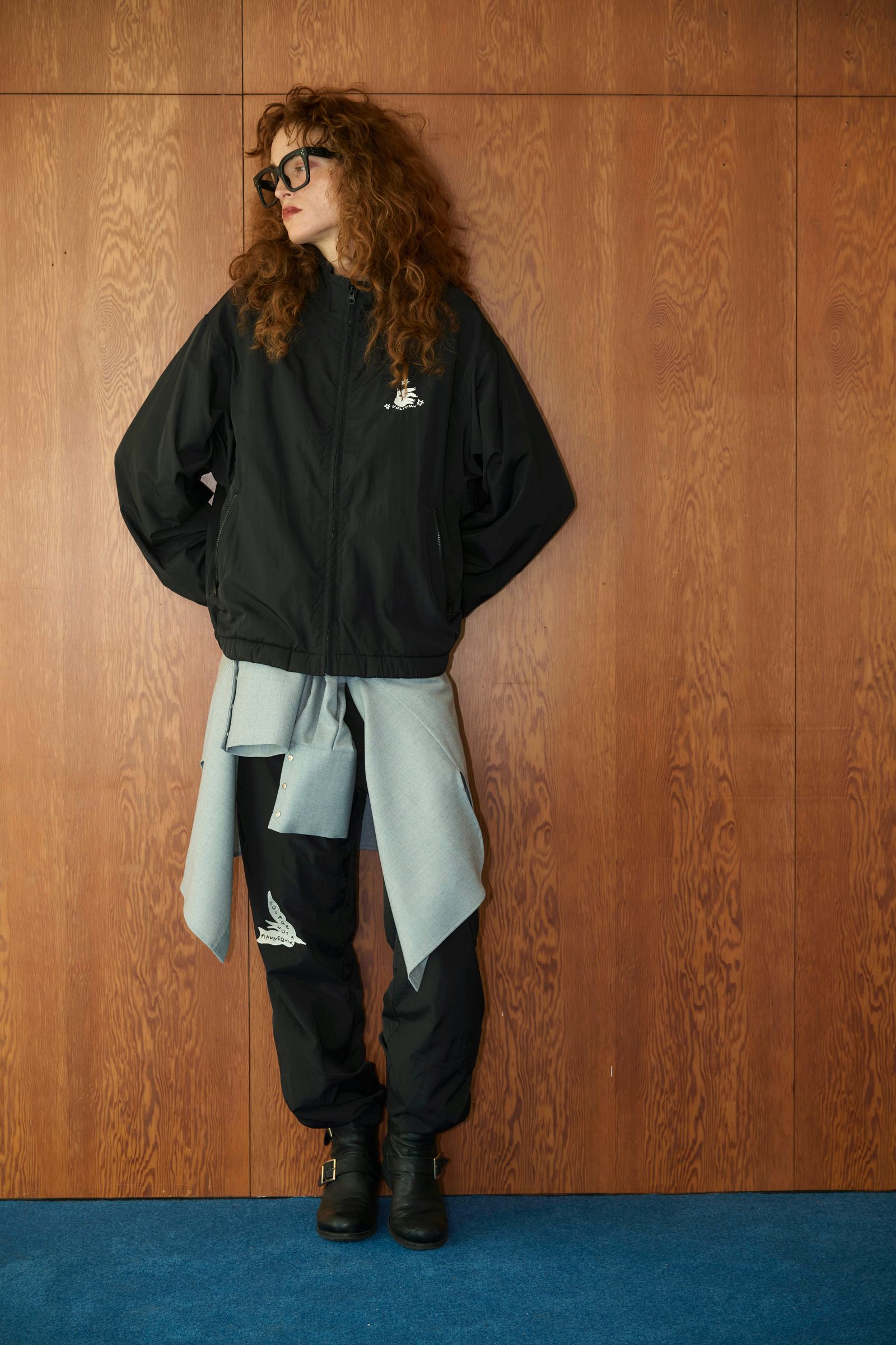 【BF割引対象12/2まで】Nylon fleece warm pants / ナイロンフリースWARMパンツ (ブラック) / 25AW