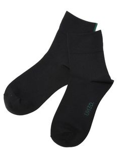 BI-COLOR BACK LINE SOCKS / バイカラーバックラインソックス (ブラック)