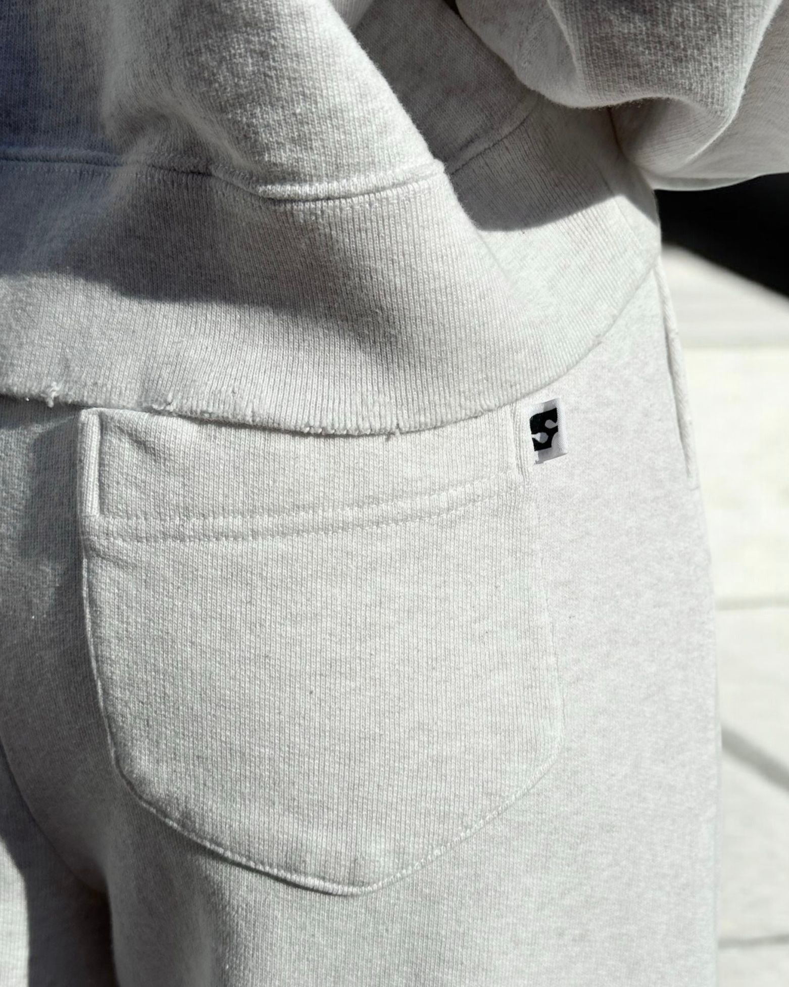 【残り1点】NOUNLESS LOOSE SWEAT PANTS (GRAY) / ルーズスウェットパンツ グレー